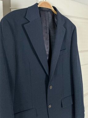 NWOT Michael Kors Blazer Navy Blue 38R Sport Coat Suit Jacket